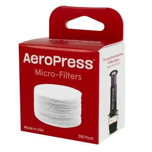 Χάρτινα Φίλτρα AeroPress Micro 350 τεμ Λευκά